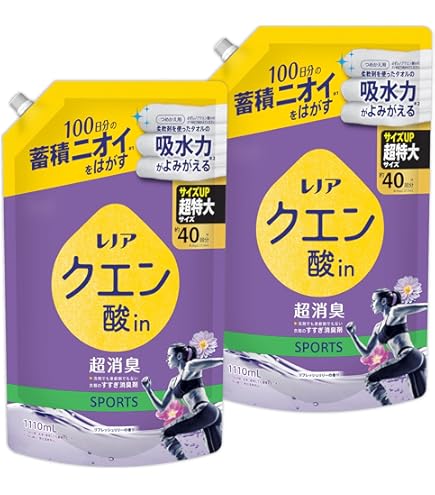 Amazon | レノア クエン酸 in 超消臭 クリアフローラルの香り 詰替